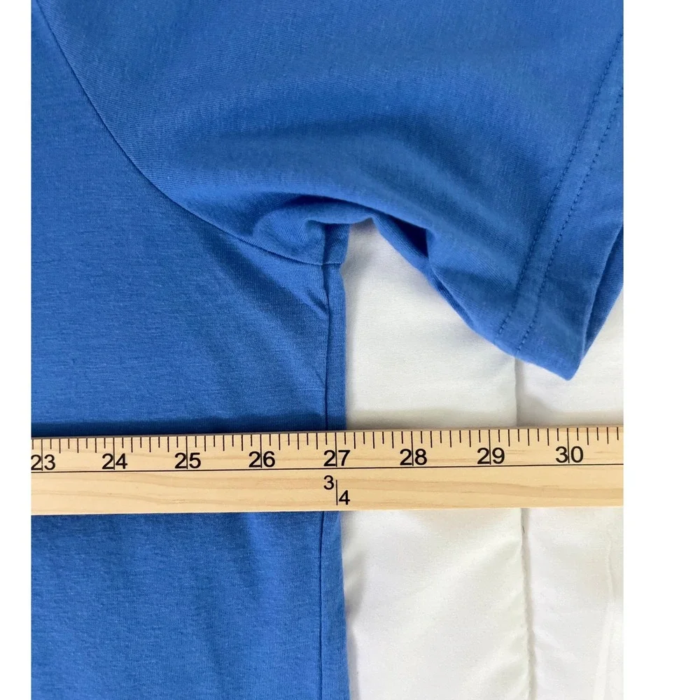 Polo Golf Preppy Ralph Lauren‎ Soft Polo Shirt Golf Pocket Blue XXL